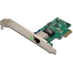 Digitus DN-10130-1 Gigabit Ethernet PCI Express Ağ Kartı - 1000Mbps Hız, Low Profile, Realtek RTL8168E Chipset
