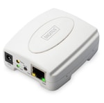 Digitus Print Server (DN-13003-2 )- 1 Port USB 2.0, RJ45 (10/100 Mbps), TCP/IP, IPX/SPX, NetBEUI, AppleTalk Desteği