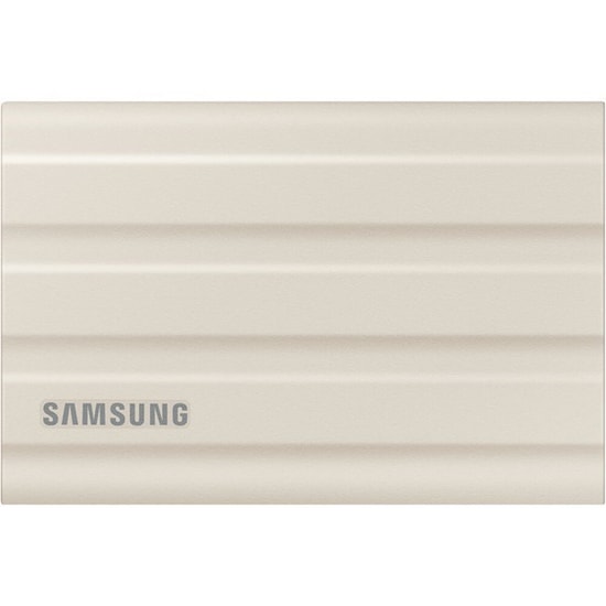 Samsung T7 Shield 1TB Bej Taşınabilir SSD (MU-PE1T0K/WW) - 1050/1000MB/s, USB 3.2 Gen 2 Type-C, IP65 Darbelere Dayanıklı