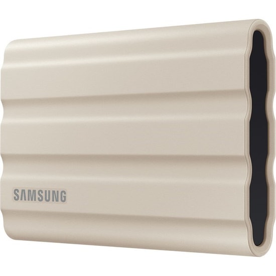 Samsung T7 Shield 1TB Bej Taşınabilir SSD (MU-PE1T0K/WW) - 1050/1000MB/s, USB 3.2 Gen 2 Type-C, IP65 Darbelere Dayanıklı