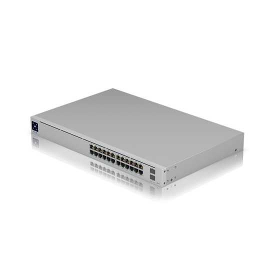 Ubiquiti UniFi USW-PRO-24-POE Yönetilebilir Switch - 24 Port Gigabit PoE++ (400W), 2x 10G SFP+, Gerilim ve ESD Koruması