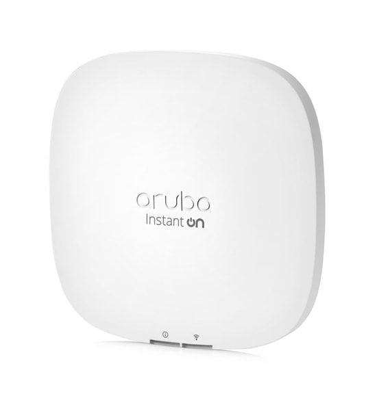 HPE Aruba Instant On AP22 AX1800 WiFi 6 Access Point (R4W02A) - 2 Dahili Anten MU-MIMO, 1Gbps RJ45, PoE Destekli, MSSID