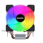 Dark Freezer X93 FRGB Kule Tipi İşlemci Soğutucu (DKCCX93) - Intel & AMD Uyumlu, 92mm Fan, 2xBakır Boru, Hidrolik Rulman