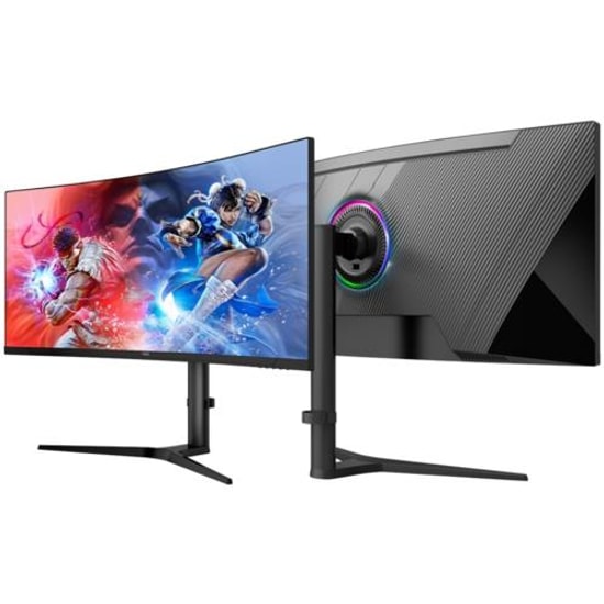 NPC 34" MP3429-Y 4K UHD 165Hz Kavisli VA Oyun Monitörü - 3440x1440, 1ms, 1500R, 2xHDMI, 2xDP, HDR10, Vesa, Adaptive Sync