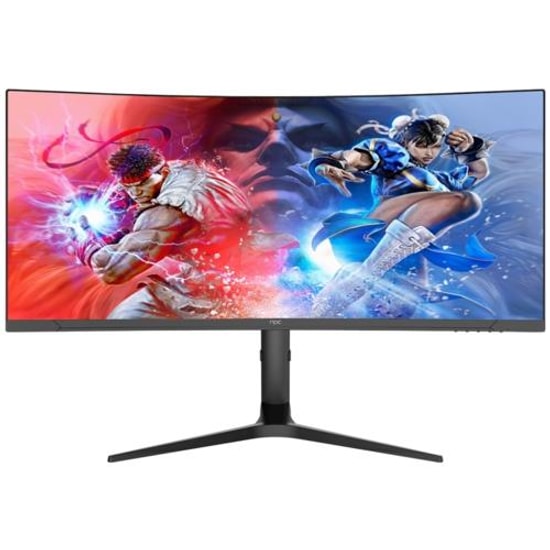 NPC 34" MP3429-Y 4K UHD 165Hz Kavisli VA Oyun Monitörü - 3440x1440, 1ms, 1500R, 2xHDMI, 2xDP, HDR10, Vesa, Adaptive Sync
