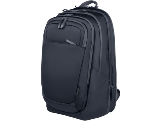 HP Travel Plus 30L Siyah 17" Laptop Sırt Çantası (A2CC9AA) - Taban Koruması, Özel RFID Engelleyici Cep, Konforlu Taşıma