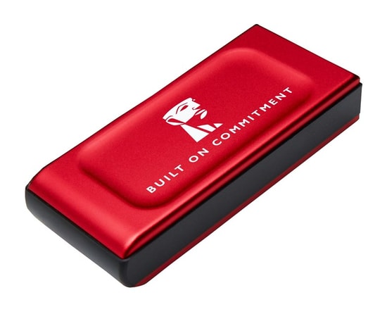 Kingston XS1000 2TB BOC USB 3.2 Gen 2 Kırmızı Taşınabilir SSD (SXS1000R/2000GA) - 1050/1000MB/s, NAND, Kompakt Tasarım