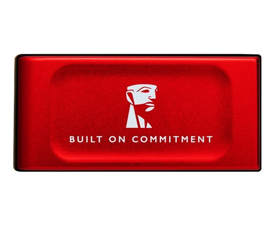Kingston XS1000 1TB BOC USB 3.2 Gen 2 Kırmızı Taşınabilir SSD (SXS1000R/1000GA) - 1050/1000MB/s, NAND, Kompakt Tasarım
