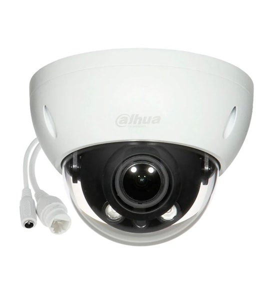 Dahua IPC-HDBW1230R-ZS-2812-S5 2MP Dome Kamera - 2.8-12mm Motorize Lens, 40m IR, Hareket Algılama, IP67, microSD Desteği