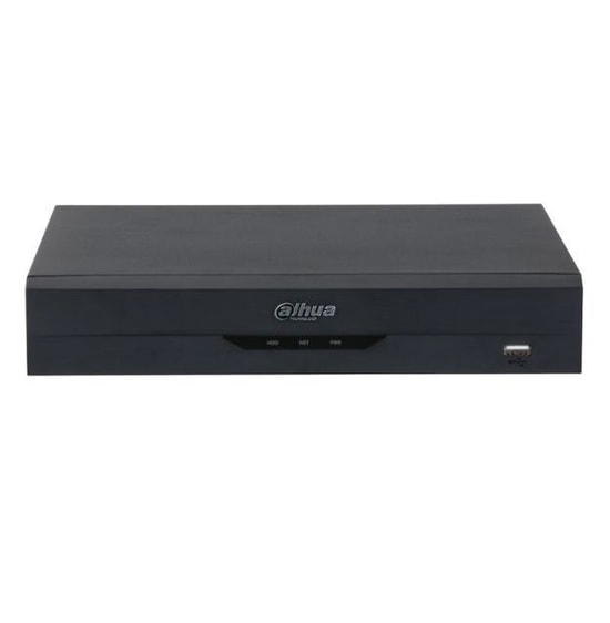 Dahua NVR2108HS-8P-T 8 Kanal NVR Kayıt Cihazı - 8 Port PoE, 80Mbps, 1U, 8MP, 1x8TB Disk Desteği, H.265+, Tak-Çalıştır
