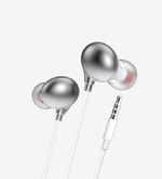 LinkTech H25 Beyaz Kulak İçi Kablolu Mikrofonlu Kulaklık - 10mm Sürücü, AUX, Kontrol Düğmeli, 120cm Kablo, HiFi Ses