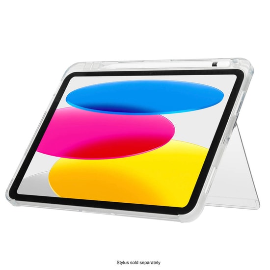 Targus Click-In Clear iPad 10.9" (10. Nesil) Tablet Kılıfı (TARTHD927GL) - Şeffaf, Kickstand Özelliği, Düşmeye Dayanıklı