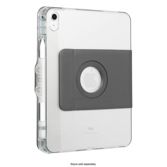 Targus VersaVu iPad 10.9" Şeffaf Kılıf (TARTHD936GL) - Askeri Standart Düşme Koruması, 360 Döndürme, Kalemlik