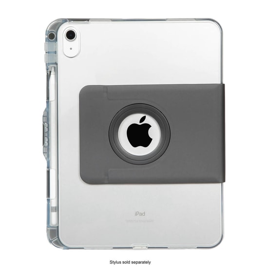 Targus VersaVu iPad 10.9" Şeffaf Kılıf (TARTHD936GL) - Askeri Standart Düşme Koruması, 360 Döndürme, Kalemlik
