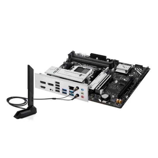 ASUS PRIME B850M-A WIFI Anakart: AMD AM5, DDR5 8000MHz (OC), 3xM.2, USB 3.2, HDMI, 2xDP, WiFi 6E, 2.5G LAN, mATX