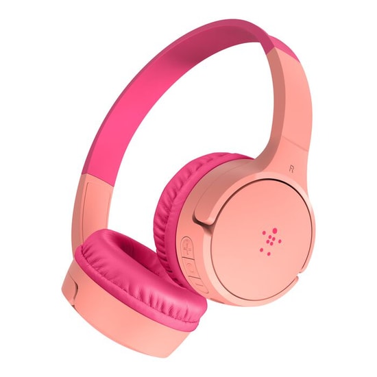 Belkin SoundForm Mini Kids Pembe Kablosuz Çocuk Kulaklığı (AUD002BTPKV3) - BT 5.0, Kafa Üstü, Mikrofonlu, 28 Saat Pil