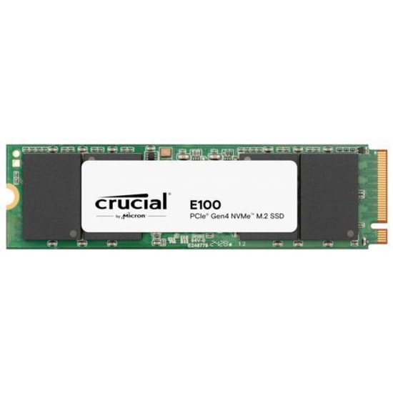 Crucial E100 1TB NVMe M.2 2280 NAND SSD (CT1000E100SSD8) - 5000/4500MB/s Okuma/Yazma, PCIe Gen 4x4, ECC, TRIM