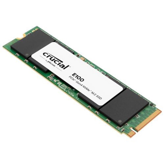Crucial E100 1TB NVMe M.2 2280 NAND SSD (CT1000E100SSD8) - 5000/4500MB/s Okuma/Yazma, PCIe Gen 4x4, ECC, TRIM