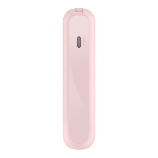Belkin BoostCharge 20W 10000mAh Taşınabilir Şarj Aleti (BPB021HQPK) - Entegre USB-C Kablolu, Hızlı Şarj, Pembe Powerbank