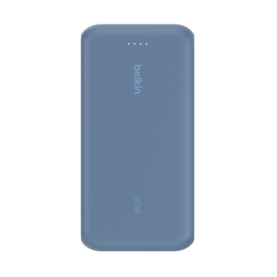 Belkin BoostCharge BPB024 20.000mAh 30W USB-C Kablolu Powerbank - Mavi (BPB024HQBL) Taşınabilir Hızlı Şarj Cihazı