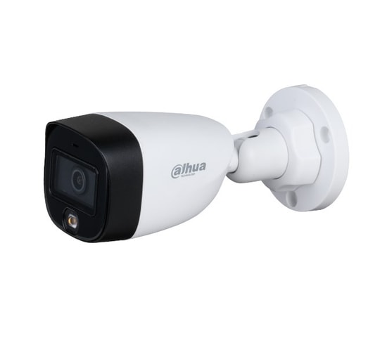 Dahua HAC-HFW1209C-LED 2MP Analog Full Color Bullet Kamera - 3.6mm Lens, 20 Metre IR, HDCVI, 4in1, IP67, Beyaz Led