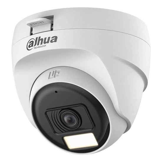 Dahua HAC-T1A21-U-IL 2MP Smart Dual Light HDCVI FullColor Dome Kamera - 2.8mm Lens 25m IR, HDCVI/TVI/AHD/CVBS 4in1, DWDR