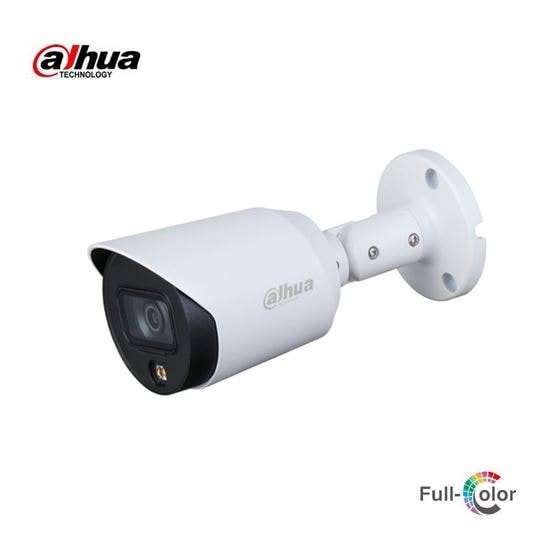 Dahua HAC-HFW1209TLM-A-LED 2MP Full Color Bullet Kamera - Sesli, 3.6mm Lens, 40m IR, HDCVI/HDTVI/AHD/CVBS, IP67