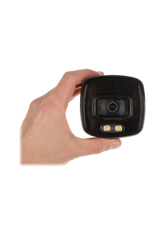 Dahua HAC-HFW1209TLM-A-LED 2MP Full Color Bullet Kamera - Sesli, 3.6mm Lens, 40m IR, HDCVI/HDTVI/AHD/CVBS, IP67