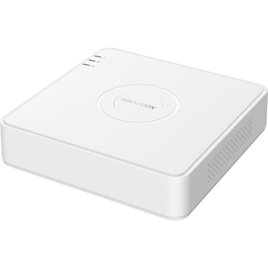 Hikvision IDS-7104HQHI-M1/S 4 Kanal 1080P Mini 1U AcuSense DVR - 10TB HDD Uyumlu, H.265 Pro+, 72Mbps, HDTVI, Yüz Tanıma