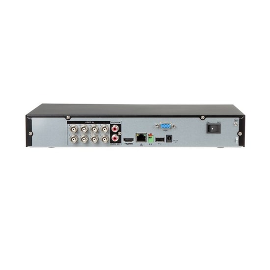 Dahua XVR5108HS-I3 8 Kanal Compact 1U WizSense DVR - 16TB HDD Uyumlu, H.265+, 64Mbps, Yüz Tanıma, HDCVI/AHD/TVI/CVBS/IP