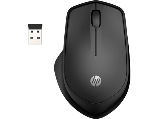 HP 280M Sessiz Kablosuz Mouse (19U64AA) - Siyah, 1000DPI Optik, Ergonomik Tasarım, 3 Tuşlu, Sessiz Tıklama, 10m Menzil
