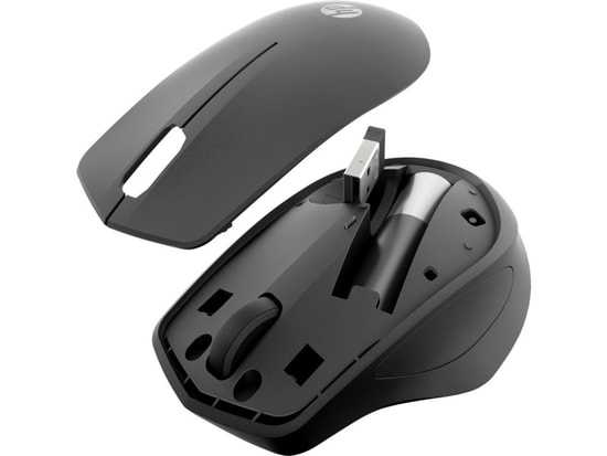 HP 280M Sessiz Kablosuz Mouse (19U64AA) - Siyah, 1000DPI Optik, Ergonomik Tasarım, 3 Tuşlu, Sessiz Tıklama, 10m Menzil