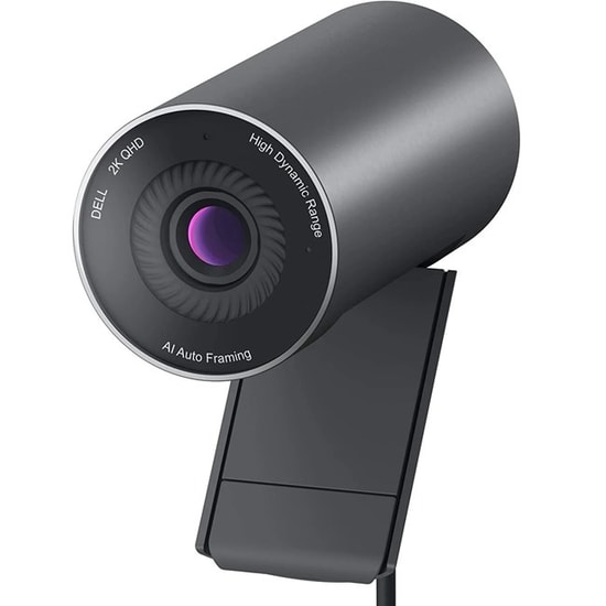 Dell UltraSharp WB5023 2K QHD Webcam (722-BBBU) - Sony Sensör, 4x Zoom, HDR, AI Otomatik Kadraj, Zoom/Teams Sertifikalı