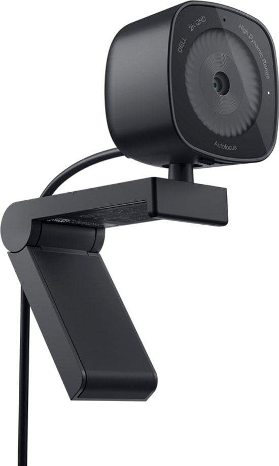 Dell WB3023 2K QHD Webcam (722-BBBV) - Teams/Zoom Sertifikalı, 2x Zoom, Gürültü Önleyici Mikrofon, HDR, Otomatik Odak