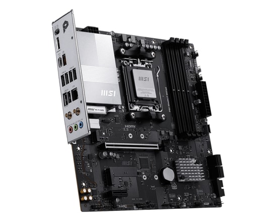 MSI PRO B840M-P WIFI 6E Anakart - AM5, DDR5 8000MHz(OC), 2xM.2, USB 10Gbps, Bluetooth 5.3, AMD EXPO, 2.5G LAN, mATX
