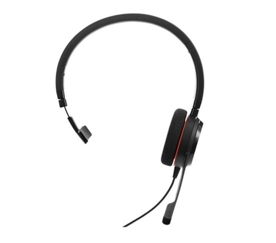 Jabra Evolve 20 Mono USB NC MS Kulaklık (4993-823-109) - ENC Mikrofon, 28mm Sürücü, Tek Taraflı, 120cm USB Kablo