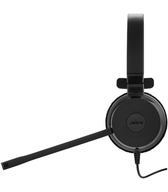 Jabra Evolve 20 Mono USB NC MS Kulaklık (4993-823-109) - ENC Mikrofon, 28mm Sürücü, Tek Taraflı, 120cm USB Kablo
