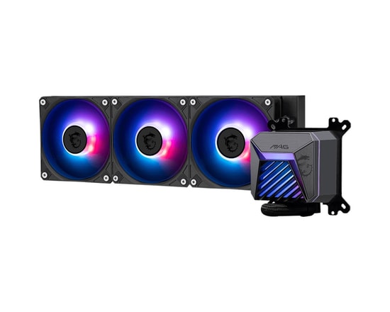 MSI MAG Coreliquid A15 360 Sıvı İşlemci Soğutucu - 3x120mm ARGB Fan, Alüminyum Radyatör, Intel-AMD Uyumlu, 65CFM