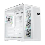 1st Player RT7 850W 80+ Gold Beyaz Digital ATX Kasa (RT7-WHT-4F-G850W) - Full Modüler, ARGB, 3x Temperli Cam, USB 3.0