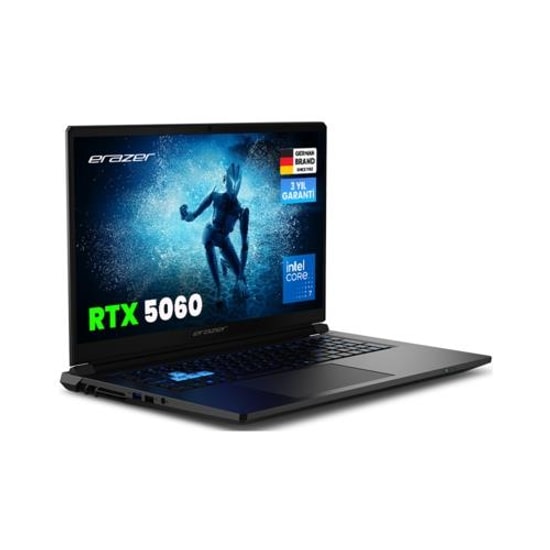 ERAZER Defender 17 P1 MD600008 Intel Core 7-240H, 32GB DDR5 RAM, 2TB SSD, RTX5060 17.3" FHD 144Hz FreeDOS Gaming Laptop