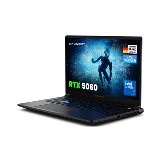 ERAZER Defender 17 P1 MD600008 Intel Core 7-240H, 32GB DDR5 RAM, 2TB SSD, RTX5060 17.3" FHD 144Hz FreeDOS Gaming Laptop