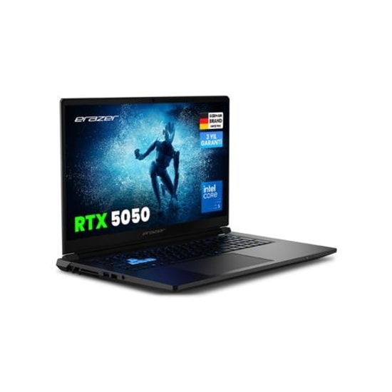 Erazer Scout 17 E1 MD600006-R32 Core 5-210H 32GB DDR5 RAM 1TB SSD RTX 5050 8GB 144Hz 17.3" FHD FreeDOS Gaming Laptop