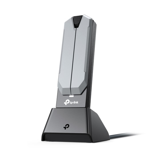 TP-Link Archer TBE400UH BE6500 Wi-Fi 7 Yüksek Kazançlı Kablosuz USB 3.0 Ağ Adaptörü - 6500Mbps, Tri-Band, 2xMIMO Anten