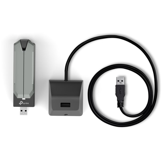 TP-Link Archer TBE400UH BE6500 Wi-Fi 7 Yüksek Kazançlı Kablosuz USB 3.0 Ağ Adaptörü - 6500Mbps, Tri-Band, 2xMIMO Anten