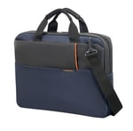 Samsonite Qibyte 14.1" Mavi Notebook Çantası (16N-01-001) - Polyester Kumaş, Unisex Kullanım, Ayarlanabilir Omuz Askısı