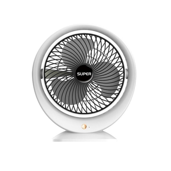 Nettech F7 Beyaz Stand Tipi Mini Fan (NT-114362) - Taşınabilir, Sessiz, Döner Başlı, 3 Kademe Hız, Asılabilir, USB Şarj