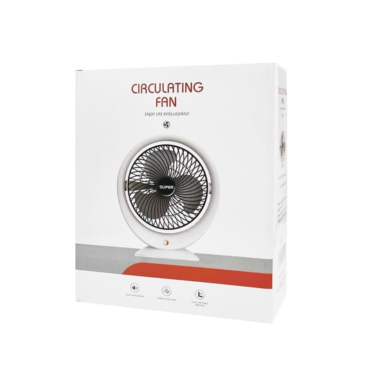 Nettech F7 Beyaz Stand Tipi Mini Fan (NT-114362) - Taşınabilir, Sessiz, Döner Başlı, 3 Kademe Hız, Asılabilir, USB Şarj