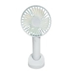 Nettech F46 Beyaz Avuç İçi Şarjlı Mini Boy Fan (NT-114386) - Taşınabilir, Sessiz, Standlı, Kompakt Tasarım, USB Şarjlı