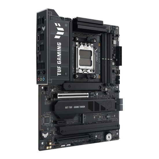 ASUS TUF GAMING X870E-PLUS WIFI7 Anakart - AM5, DDR5 8000MHz (OC), 4xM.2, HDMI, PCIe 5.0 x16, USB4 40Gbps, 2.5G LAN, ATX