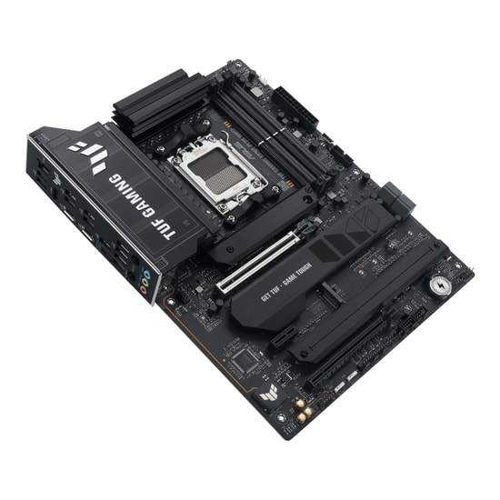 ASUS TUF GAMING X870E-PLUS WIFI7 Anakart - AM5, DDR5 8000MHz (OC), 4xM.2, HDMI, PCIe 5.0 x16, USB4 40Gbps, 2.5G LAN, ATX